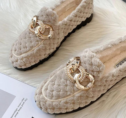 Juliette - Modieuze Warme Loafers Voor Dames