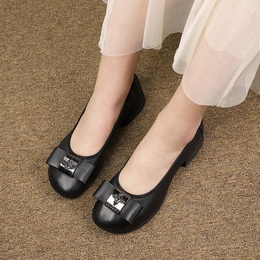 Claartje - Retro Chunky Hakken Loafers