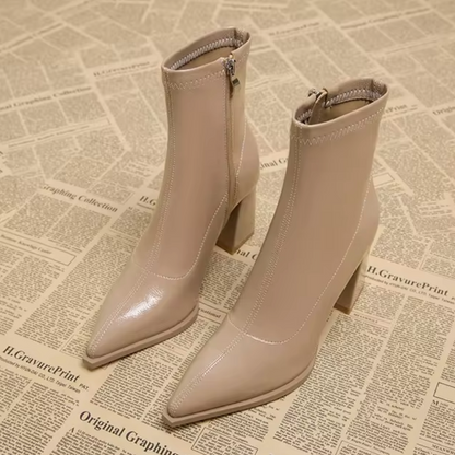 Remi – Luxe Leren Enkelboots